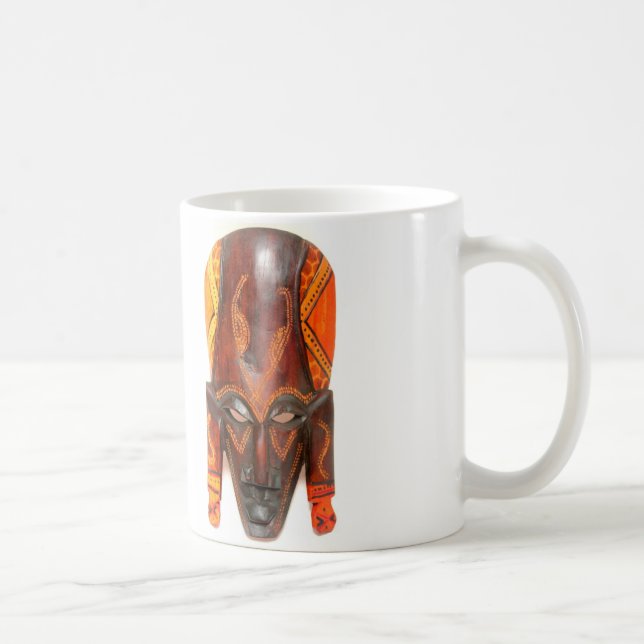 african mask mug (Right)