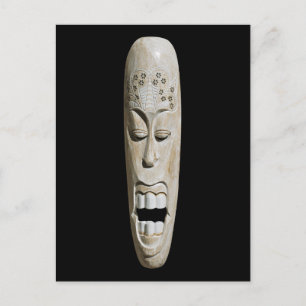 African Mask Postcard