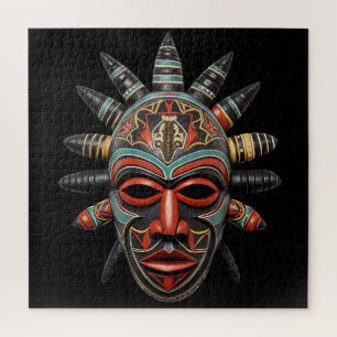 African Mask Puzzle