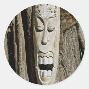 African Mask Stickers