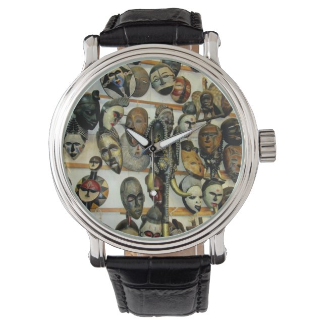 African Masks Watch (Front)