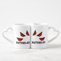 African Monarch Butterflies Lovers' mug