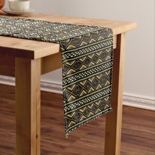 African Mud Cloth Geometric Pattern 