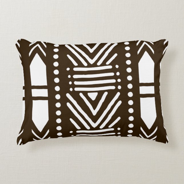 African mud cloth pillow (Front)