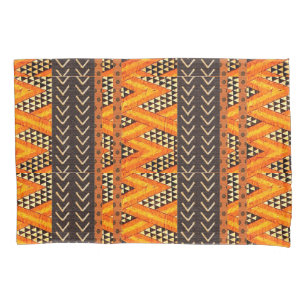 African Mud Cloth  Pillowcase