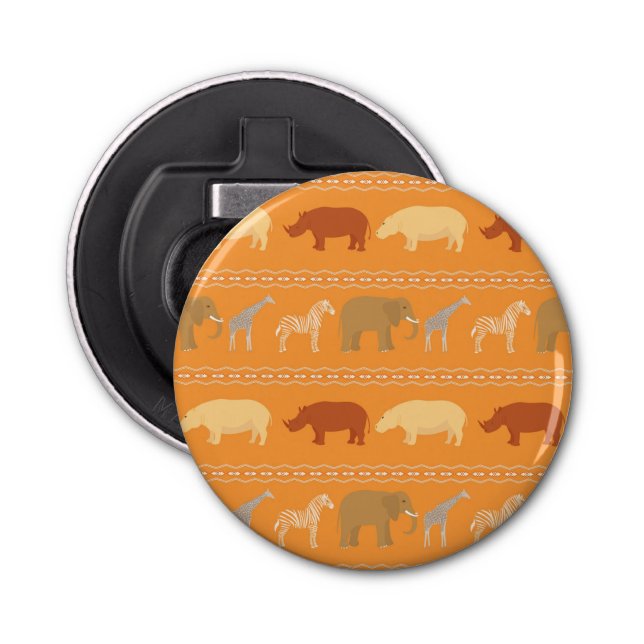 African pattern bottle opener (Front)