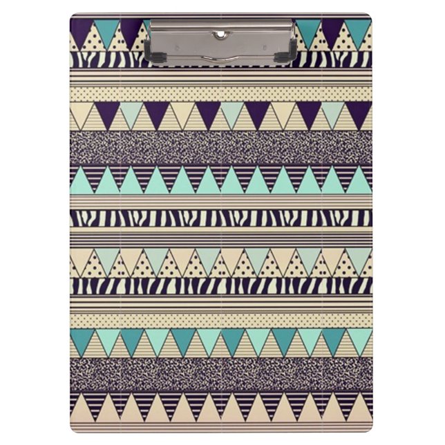 African Pattern/Clipboard Clipboard (Front)