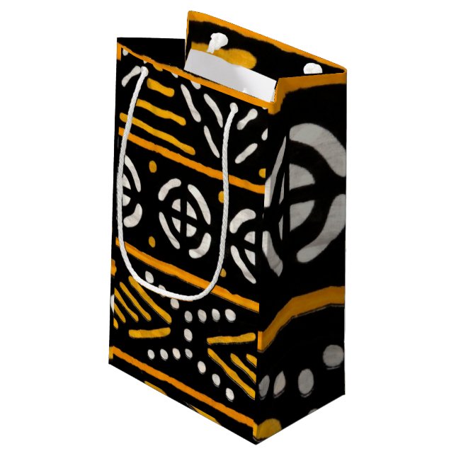 African Pattern Gift Bag (Back Angled)