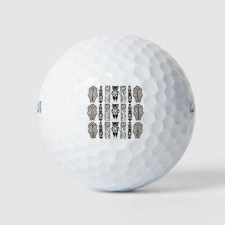 African Pattern Golf Balls