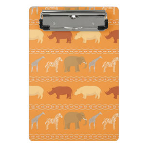 African pattern mini clipboard