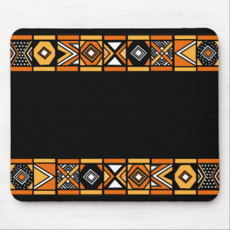 African pattern mouse pad