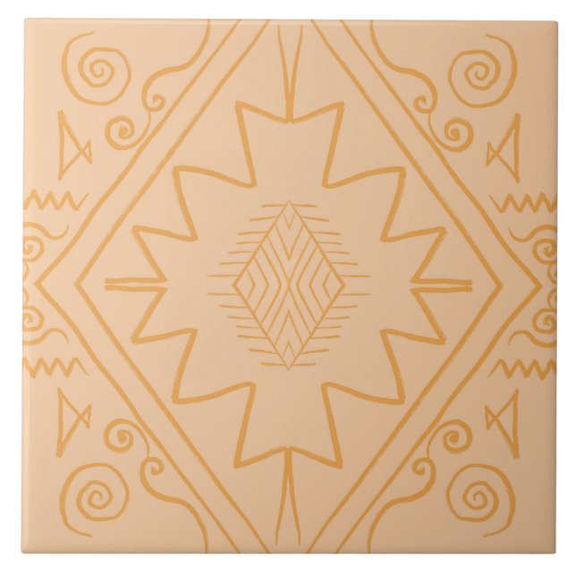 african pattern tile (Front)
