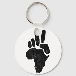 African Peace Key Ring