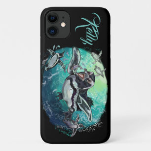 African Penguin Fishy Feast Case-Mate iPhone Case