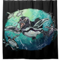 African Penguin Fishy Feast