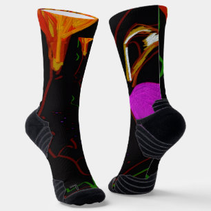 African Phoenix Rising Crew Socks