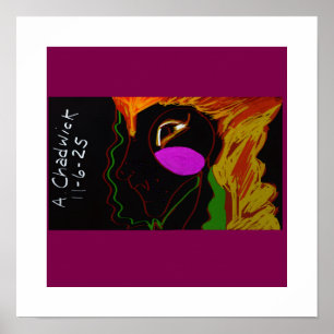 African Phoenix Rising Poster