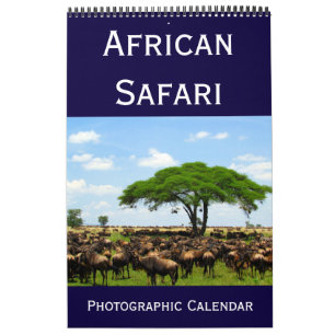 african photographic safari 2027 calendar