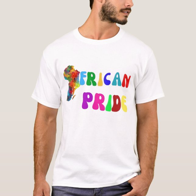 African Pride  T-Shirt (Front)