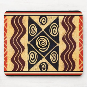African Primordial Decor Mouse Pad