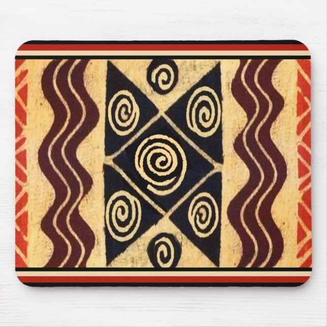 African Primordial Decor Mouse Pad (Front)