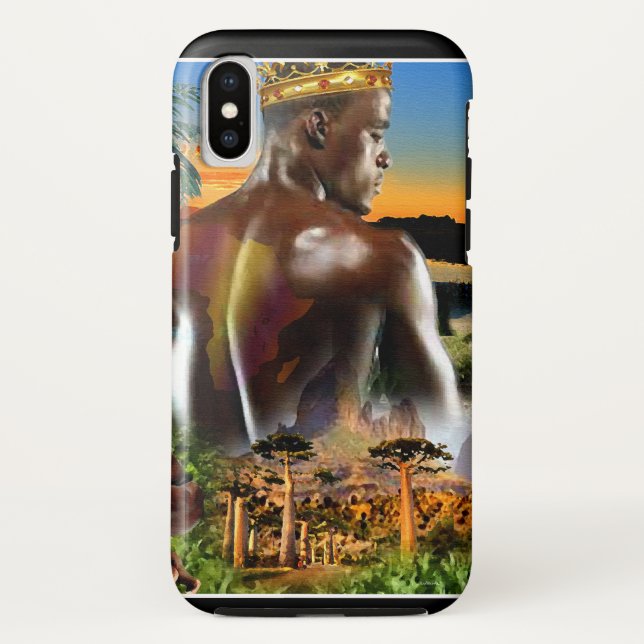 African Prince  Case-Mate iPhone Case (Back)