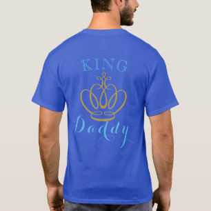African Prince KING DADDY Baby Shower T Shirt
