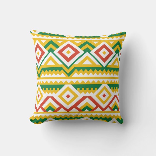 African print  cushion (Front)