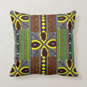 African Print Cushion