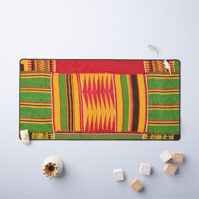 African Print Desk Mat (Kids Table)