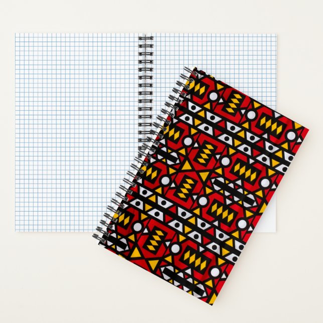 African Print Notebook (Inside)