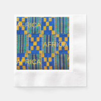 African Print Paper Nakpins