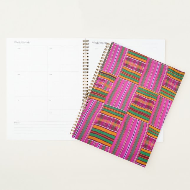 African Print  Planner (Display)