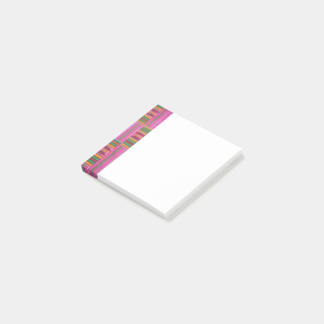 African Print Post-it Notes (Angled)