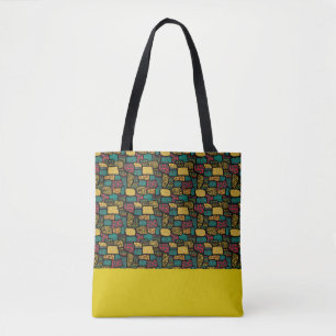 African Print  Tote Bag