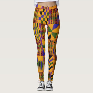 African Print V1 Leggings