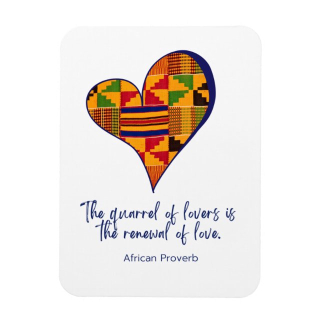 African Proverb Magnets (Vertical)