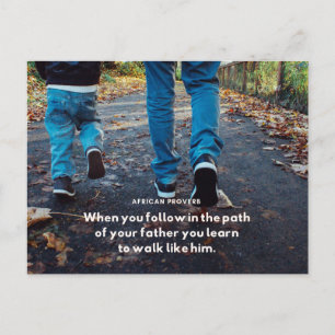 African Proverb Postcards