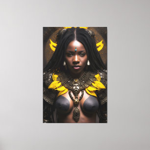 African Queen 031 Canvas Print