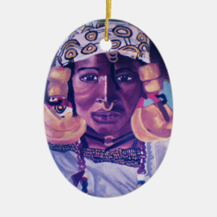 AFRICAN QUEEN ornament