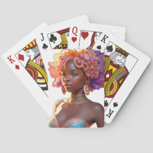 African Queen Playing Cards