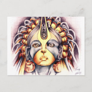 African Queen Postcard