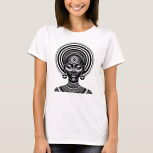 African Queen Tribal  – Bold Ethnic Fashion T-Shirt