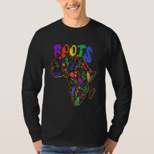 African Roots - I'm Black History - Melanin Africa T-Shirt