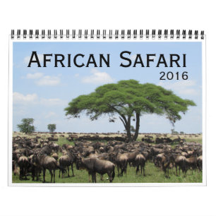 african safari 2016 calendar
