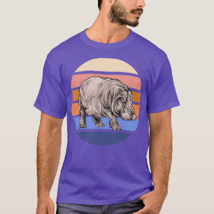 African Safari Animal Hippo T-Shirt