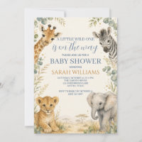 African Safari Baby Boy Shower