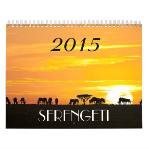 African safari calendar