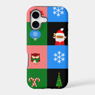 african santa claus colorblock