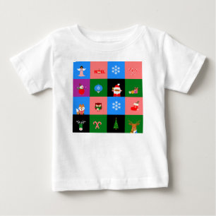 african santa claus colorblock baby T-Shirt